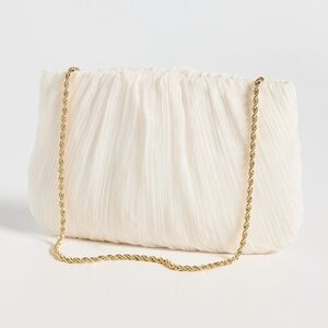 Loeffler Randall | Brit Flat Pleated Pouch | Small Clutch